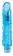 Голубой вибромассажёр GRASPING PASSION PENIS 7 BLUE - 17,8 см.