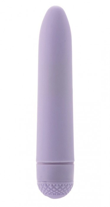 Фиолетовый вибромассажер FIRST TIME MINI VIBE - 11,5 см.
