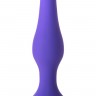Фиолетовая анальная втулка Toyfa A-toys - 12,5 см.