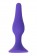 Фиолетовая анальная втулка Toyfa A-toys - 12,5 см.