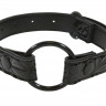 Чёрный расширитель для рта Sinful Black O-Ring Mouth Gag