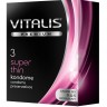 Ультратонкие презервативы VITALIS PREMIUM super thin - 3 шт.