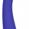 Фиолетовый вибромассажер с электростимуляцией Intimate Estim Petite G Wand - 19 см.