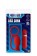 Красная вибровтулка MENZSTUFF ASS CORK SMALL - 7,5 см.
