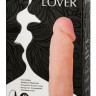 Реалистичный вибратор The Best Lover 8  на присоске - 22 см.