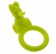 Зелёное эрекционное кольцо с вибрацией NEON FROGGY STYLE VIBRATING RING
