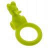 Зелёное эрекционное кольцо с вибрацией NEON FROGGY STYLE VIBRATING RING