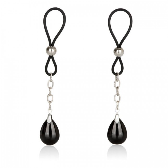 Зажимы на соски Nipple Play Non-Piercing Nipple Jewelry Onyx