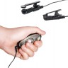 Черные электрические зажимы для сосков Shock Therapy Nipple Clamps