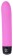Розовый изогнутый вибратор Mr. Nice Guy - 23 см.