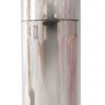 Серебристая вибропуля Erowoman-Eroman - 5,5 см.