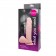 Телесный реалистик на присоске Erowoman - 19,5 см.