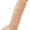 Телесный реалистичный фаллоимитатор DILDO 9INCH FLESH - 22,9 см.