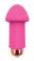 Розовый силиконовый вибромассажер Sweet Toys - 5 см.