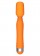 Оранжевый массажер FUNKY WAND MASSAGER - 20 см.