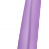Сиреневый вибратор G Slim Rechargeable - 18 см.