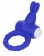 Фиолетовое виброкольцо с зайчиком для клиторального массажа Power Rabbit Clit Cockring