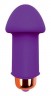 Фиолетовый силиконовый вибромассажер Sweet Toys - 5 см.