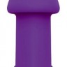Фиолетовый силиконовый вибромассажер Sweet Toys - 5 см.