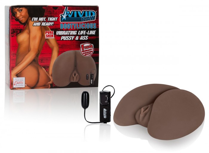 Попка и вагина Vivid Raw Bootylicious с вибрацией