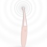 Розовый точечный вибромассажер Senzi Vibrator - 14,7 см.