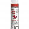 Ароматизированный лубрикант JO Flavored Strawberry Kiss - 30 мл.