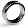 Серебристое эрекционное кольцо Heavy Cock Ring Size S