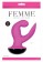 Розовый вибромассажер Femme Vibrating G Spot Rocker