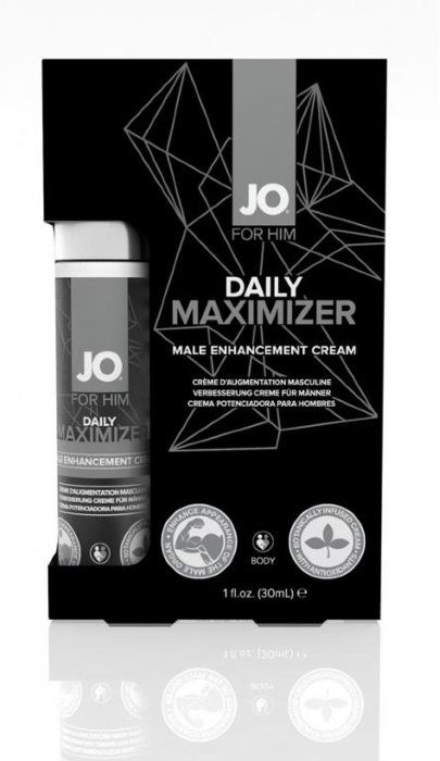 Крем для пениса JO DAILY MAXIMIZER MALE ENHANCEMENT CREAM - 30 мл.