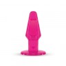 Розовый анальный плаг большого размера JAMMY JELLY ANAL XL PLUG PINK - 14 см.