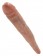 Двусторонний кофейный дилдо 16  Tapered Double Dildo - 40,6 см.