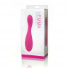 Розовый вибратор UltraZone Emma 6X Silicone Vibrator - 20 см.