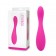 Розовый вибратор UltraZone Emma 6X Silicone Vibrator - 20 см.