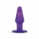 Фиолетовый анальный плаг большого размера JAMMY JELLY ANAL XL PLUG VIOLET - 14 см.