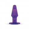 Фиолетовый анальный плаг большого размера JAMMY JELLY ANAL XL PLUG VIOLET - 14 см.