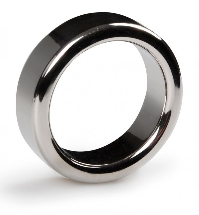 Серебристое эрекционное кольцо Sinner Metal Cockring Size M