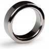 Серебристое эрекционное кольцо Sinner Metal Cockring Size M