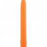 Оранжевый вибратор BASICX MULTISPEED VIBRATOR ORANGE 6INCH - 15 см.