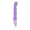 Силиконовый фиолетовый вибратор Lia Magic Wand - 21 см.