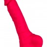 Розовый фаллоимитатор-реалистик Adam S - 18,5 см.