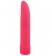 Классический розовый вибратор со скошенным кончиком BASICX MULTISPEED VIBRATOR - 13 см.