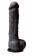 Черный фаллоимитатор Pleasures 5  Dildo - 17,8 см.