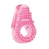 Розовое эрекционное кольцо для мягкой стимуляции клитора