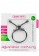 Черное утягивающее лассо Adjustable Cockring