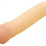 Насадка-удлинитель CyberSkin 1.5 inch Transformer Penis Extension - 19 см.
