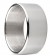 Серебристое эрекционное кольцо Sinner Wide metal head-ring Size L