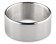 Серебристое эрекционное кольцо Sinner Wide metal head-ring Size L