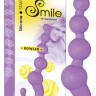 Сиреневый анальный стимулятор Smile Bowler Stimulator - 17 см.