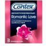 Презервативы с ароматом CONTEX Romantic - 3 шт.