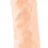 Телесная насадка-удлинитель Silicone Extension - 19 см.